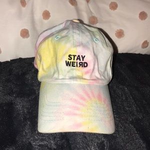 •STAY WEIRD HAT• (unisex)